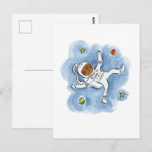 宇宙飛行士 ポストカード (正面/裏面)