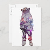 宇宙飛行士 ポストカード (正面/裏面)