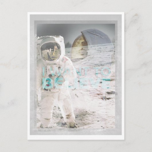 宇宙飛行士 ポストカード (正面)