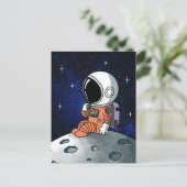 宇宙飛行士 ポストカード (スタンド正面)