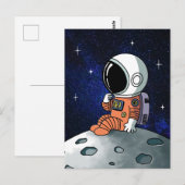 宇宙飛行士 ポストカード (正面/裏面)