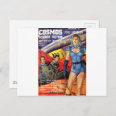 宇宙飛行士 ポストカード (正面/裏面)