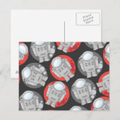 宇宙飛行士 ポストカード (正面/裏面)