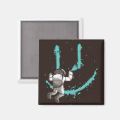 宇宙飛行士 マグネット (正面/裏面)