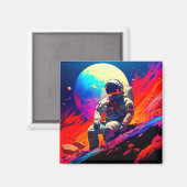 宇宙飛行士 マグネット (正面/裏面)