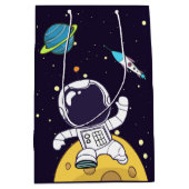 宇宙飛行士 ミディアムペーパーバッグ (正面)