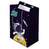 宇宙飛行士 ミディアムペーパーバッグ (正面アングル)