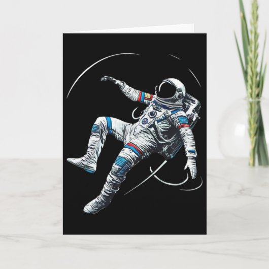 宇宙飛行士 ムエタイ ボクシング 空手 キックボクシング マーティ カード (正面)