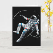 宇宙飛行士 ムエタイ ボクシング 空手 キックボクシング マーティ カード (黄色い花)