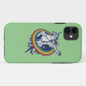 宇宙飛行士+ユニコーン乗馬 Case-Mate iPhoneケース (裏面(横))