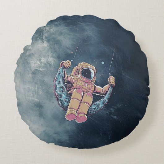 宇宙飛行士 ラウンドクッション (正面)