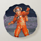 宇宙飛行士 ラウンドクッション (裏面)