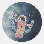 宇宙飛行士 ラウンドシール (正面)