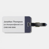 宇宙飛行士 ラゲッジタグ (裏面横)