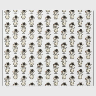 宇宙飛行士 ラッピングペーパー