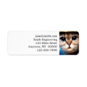 宇宙飛行士 ラベル (正面)