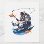 宇宙飛行士 ワインラベル (シングルラベル)