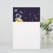 宇宙飛行士 便箋 (スタンド正面)