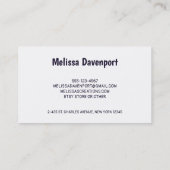 宇宙飛行士 名刺 (裏面)