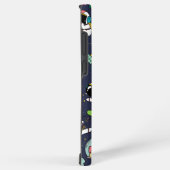 宇宙飛行士 外部空間 カートゥーン SAMSUNG GALAXYケース (右側面)