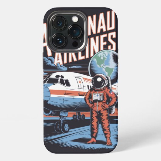 宇宙飛行士:宇宙探査機 iPhoneケース (裏面)