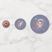 宇宙飛行士 宇宙 少年の誕生日 コンフェッティ (裏面)