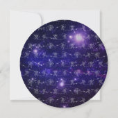 宇宙飛行士 招待状 (裏面)