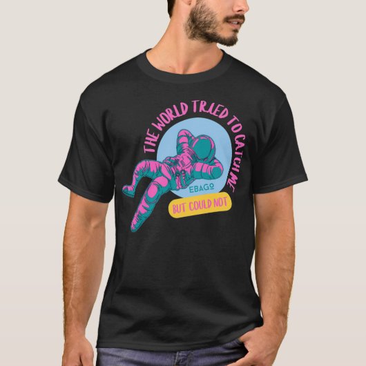 宇宙飛行士・江場郷 Tシャツ (正面)