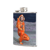 宇宙飛行士 火星探検家 エイリアン惑星 スペースアート フラスク (左)