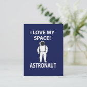 宇宙飛行士 私は宇宙が大好き ポストカード (スタンド正面)