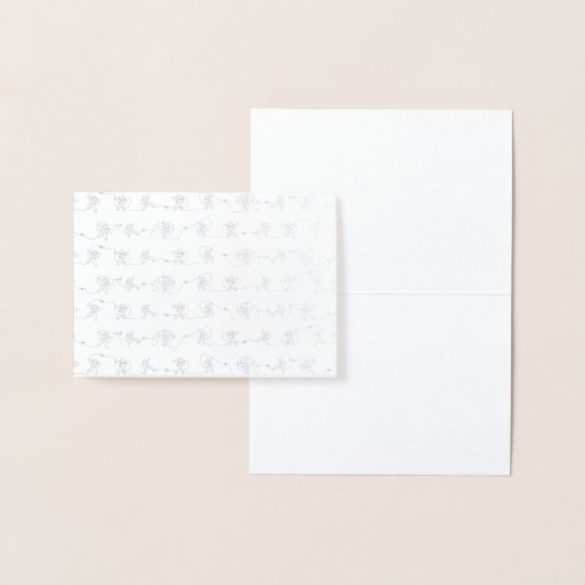 宇宙飛行士 箔カード (ディスプレー)