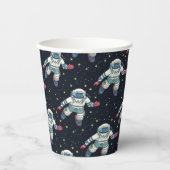 宇宙飛行士 紙コップ (正面)