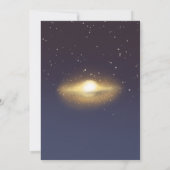 宇宙飛行士 誕生日パーティー ご招待（年齢不問） 招待状 (裏面)