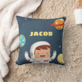 宇宙飛行士 銀河 宇宙 男の子の部屋の装飾 ピロー (ブランケット)