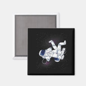 宇宙飛行士 BJJ ブラジリアン柔術 マグネット (正面/裏面)