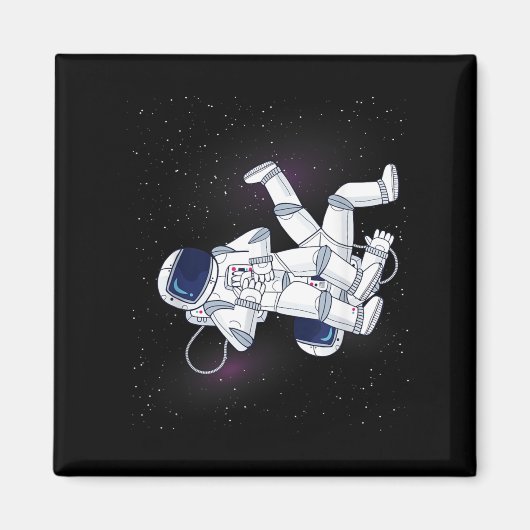 宇宙飛行士 BJJ ブラジリアン柔術 マグネット (正面)