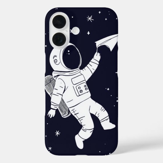 "宇宙飛行士" Case-Mate iPhoneケース (裏面)