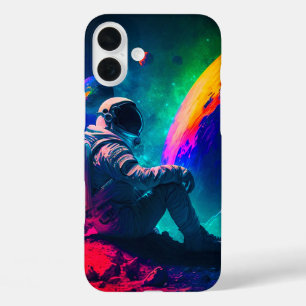 宇宙飛行士 iPhone 16 PLUSケース