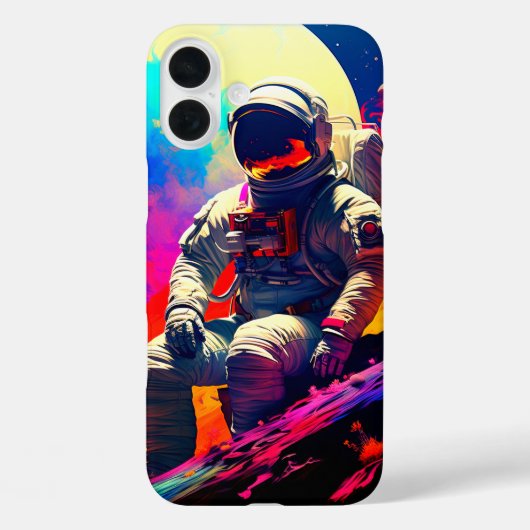 宇宙飛行士 Case-Mate iPhoneケース (裏面)