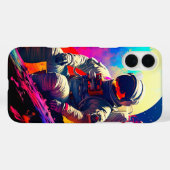 宇宙飛行士 Case-Mate iPhoneケース (裏面 (横))