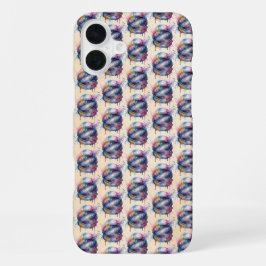 宇宙飛行士 iPhone 16 PLUSケース