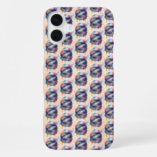 宇宙飛行士 iPhoneケース (裏面)