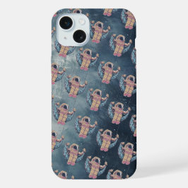 宇宙飛行士 iPhone 15 PLUSケース