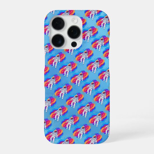 宇宙飛行士 iPhoneケース (裏面)
