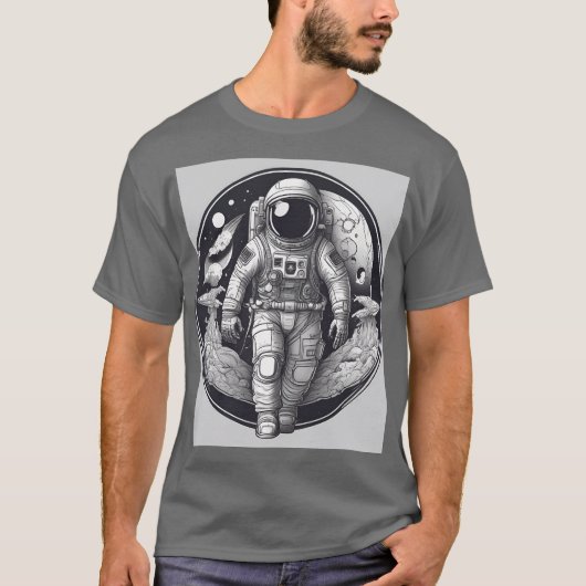 宇宙飛行士 Tシャツ (正面)