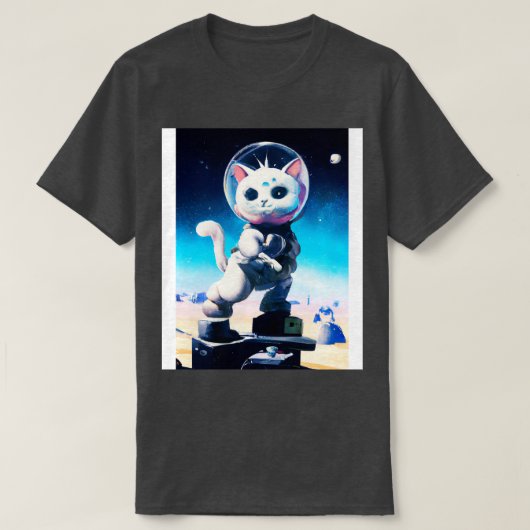 宇宙飛行士 Tシャツ (デザイン正面)