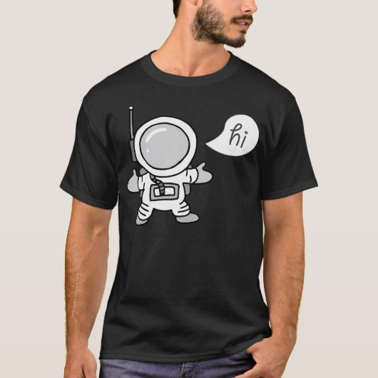 宇宙飛行士 Tシャツ (正面)