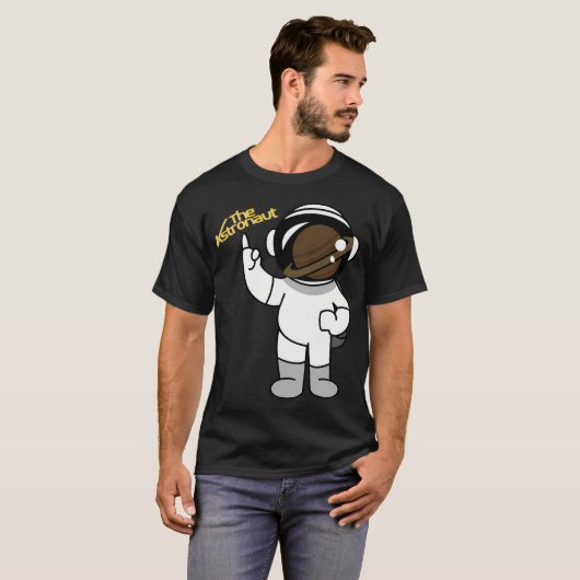 宇宙飛行士 Tシャツ (正面フル)