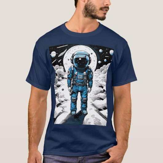 宇宙飛行士 Tシャツ (正面)
