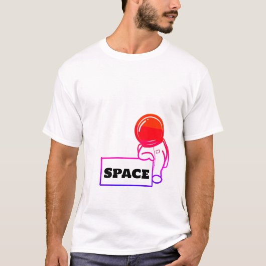宇宙飛行士 Tシャツ (正面)